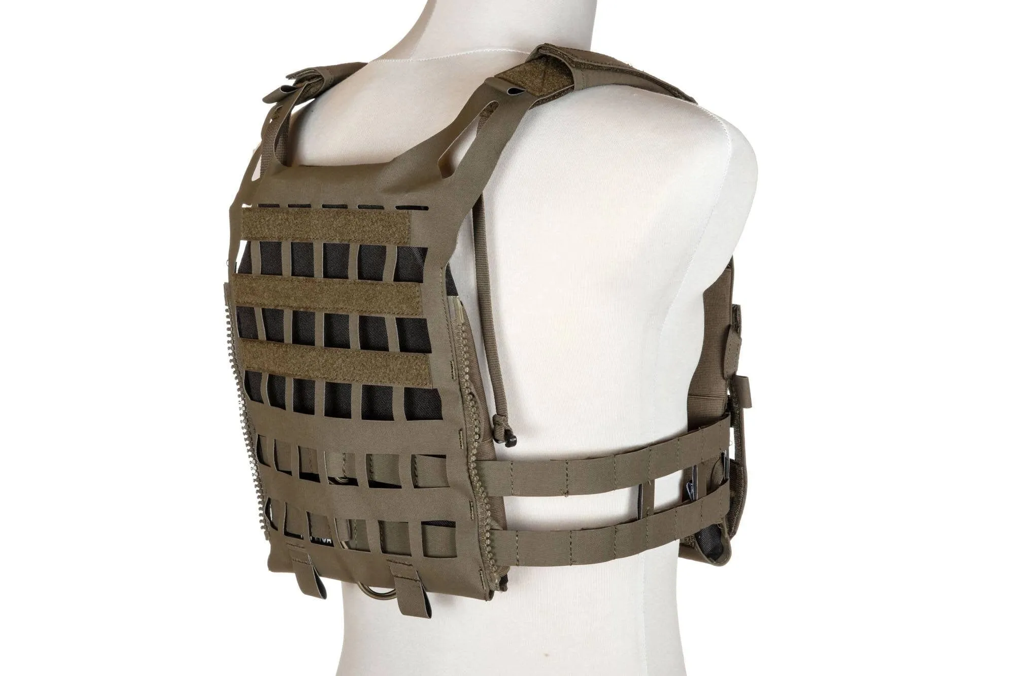 Laser Plate Carrier - Olive