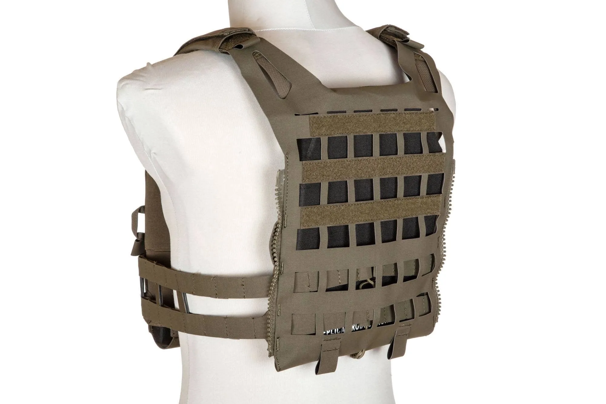 Laser Plate Carrier - Olive