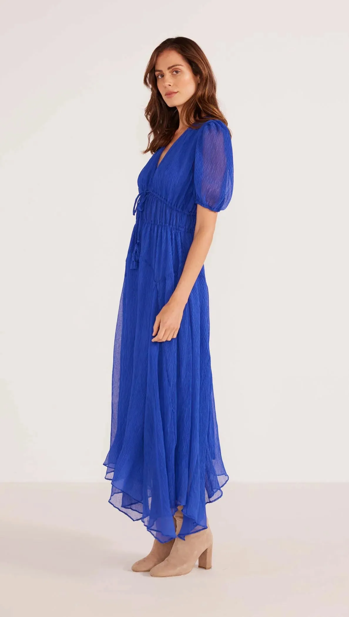 Lily Hanky Hem Midi Dress