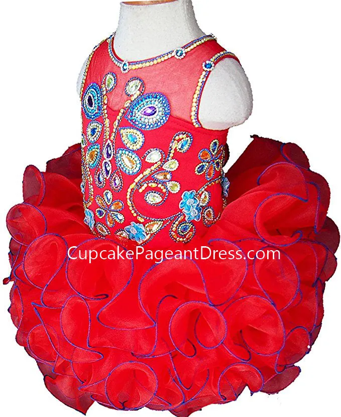 Little Girls/Toddler/Infant/Newborn/Baby Girl Cupcake Pageant Dress