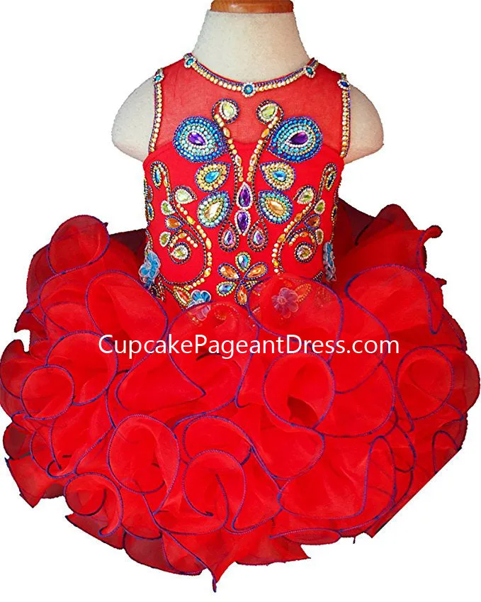 Little Girls/Toddler/Infant/Newborn/Baby Girl Cupcake Pageant Dress