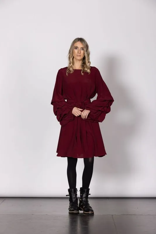 Love Story Reversible Dress - Merlot