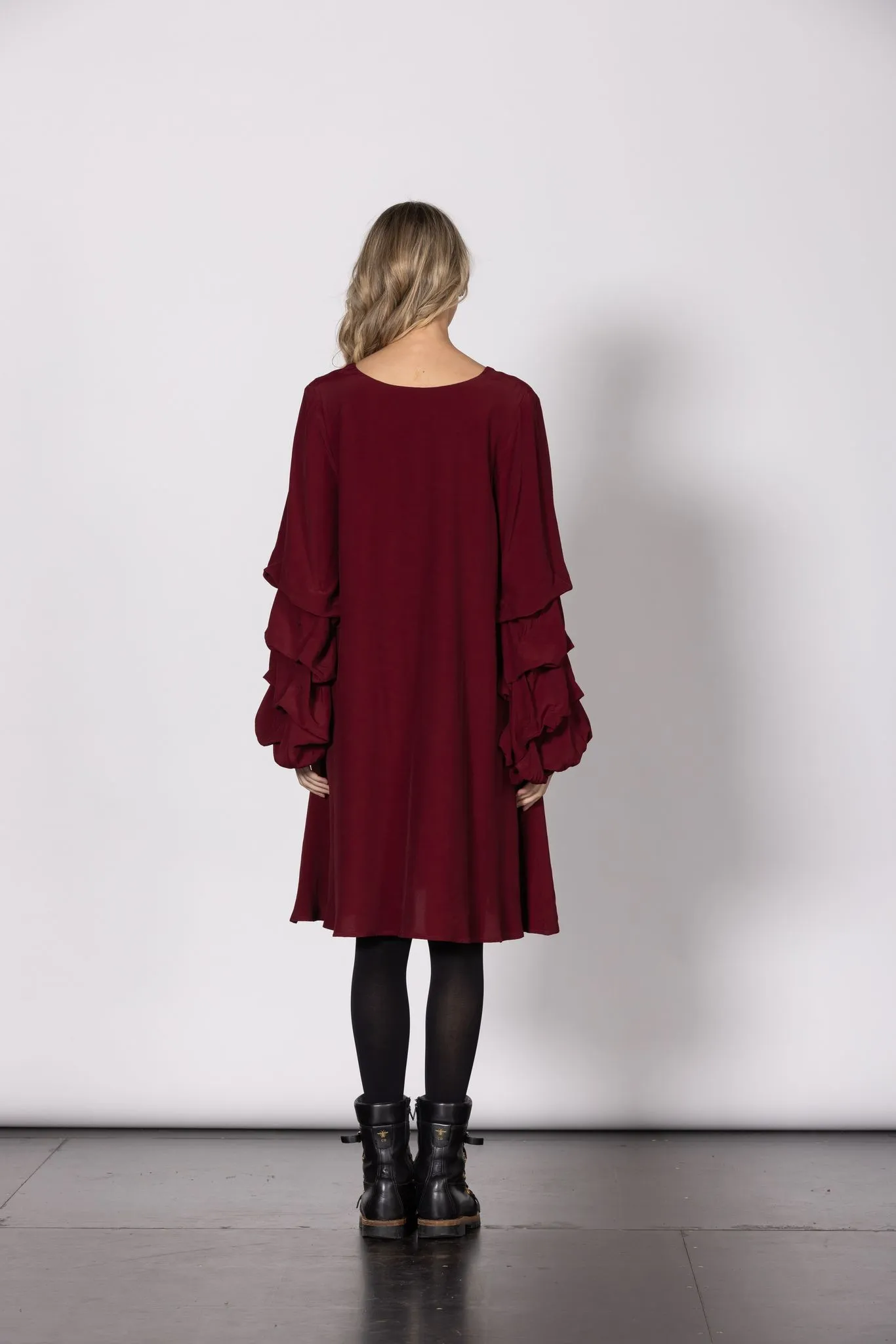 Love Story Reversible Dress - Merlot