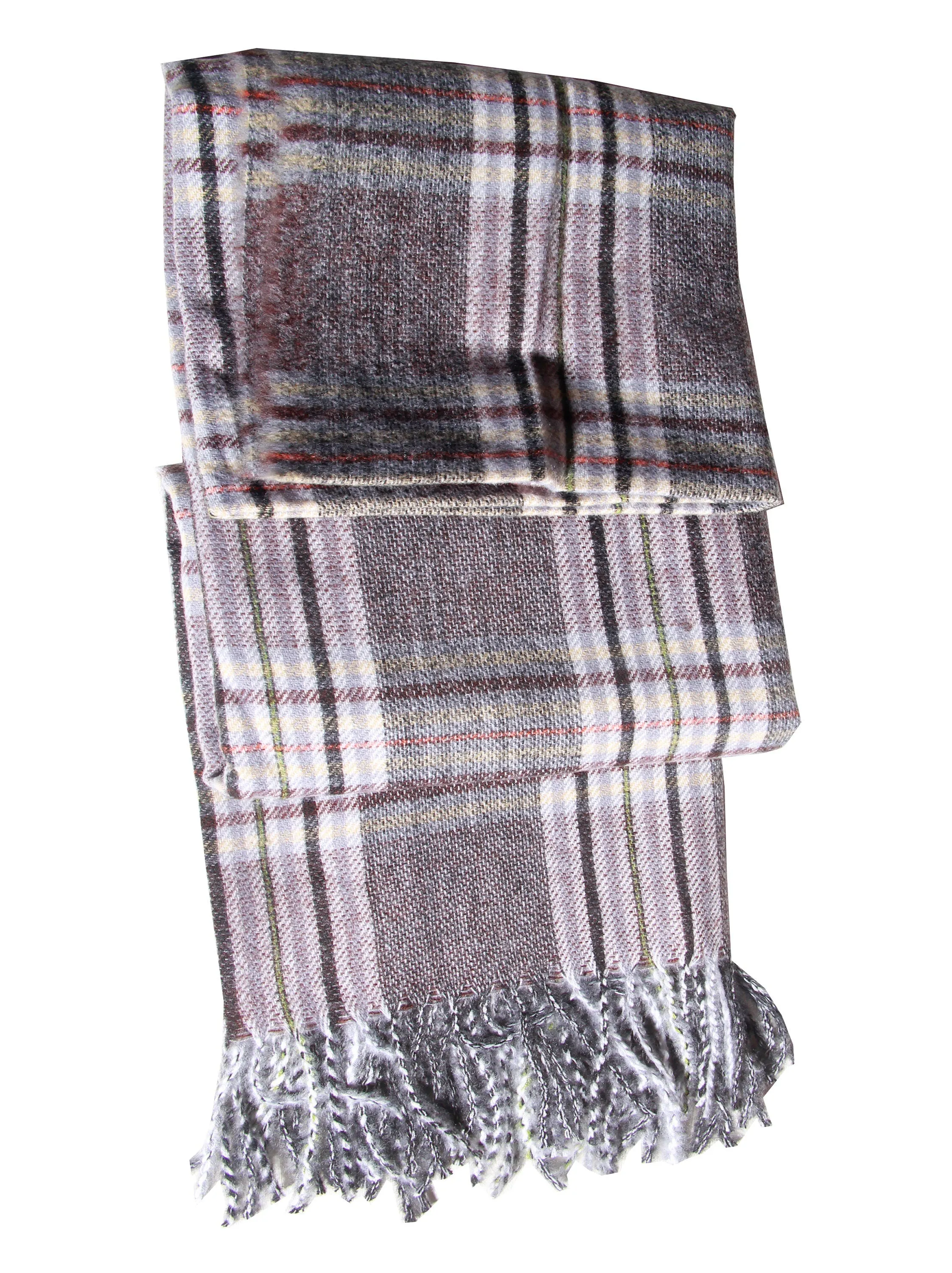 LUXURY Unisex cashmere MULTI check soft pattern stole shawl wrap pashmina soft light weight  warm Winter fringe Scarf xmas gift for anyone