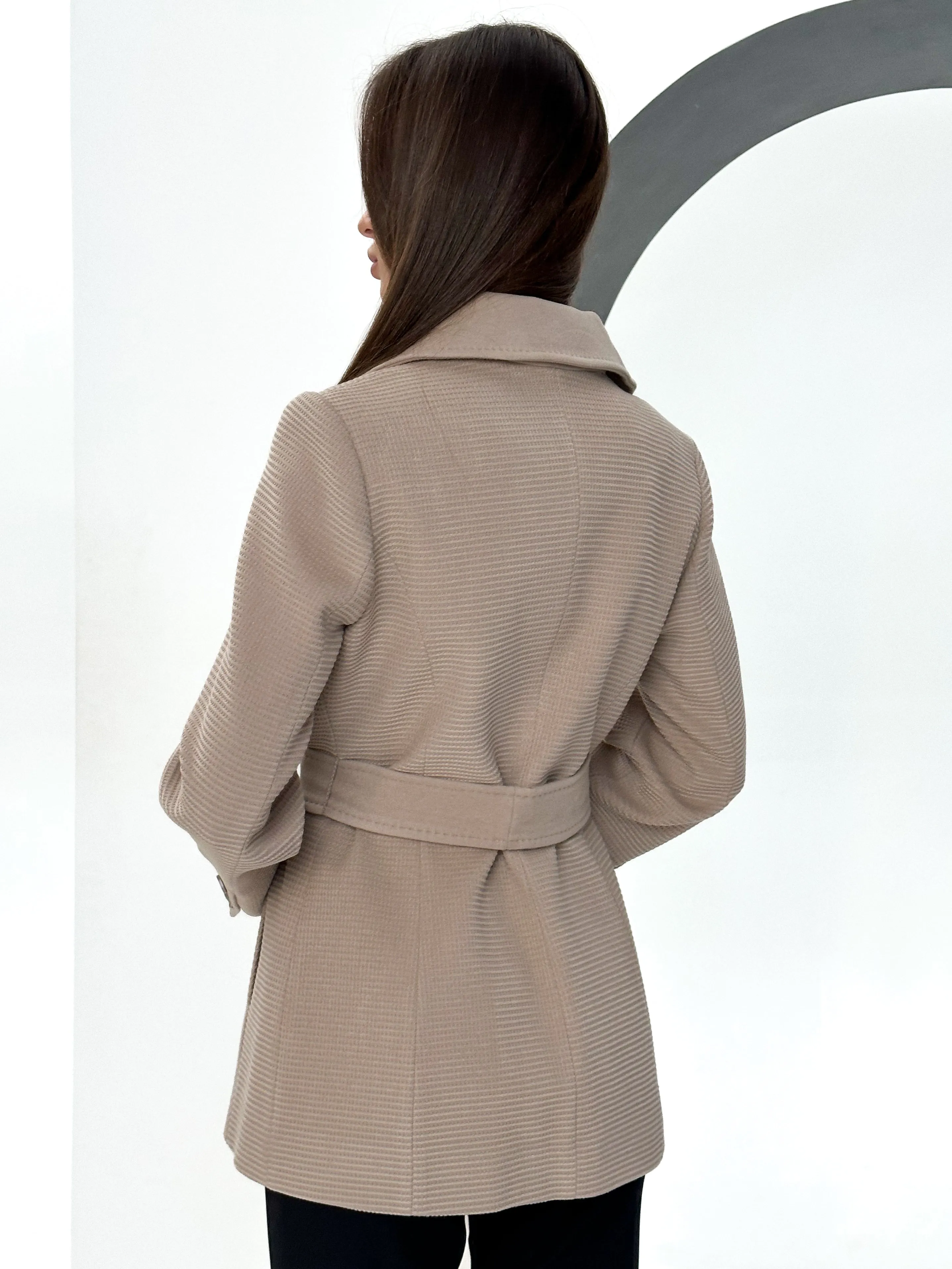 Lyndale Cashmere Wool Blend Coat