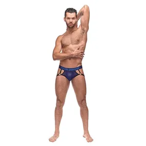 Male Power - Diamond Mesh Jock Underwear with Ring