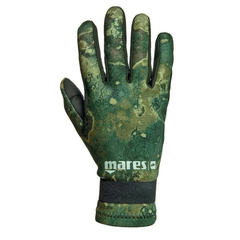 Mares Amara Camo Green 20 2 mm Scuba Diving Gloves