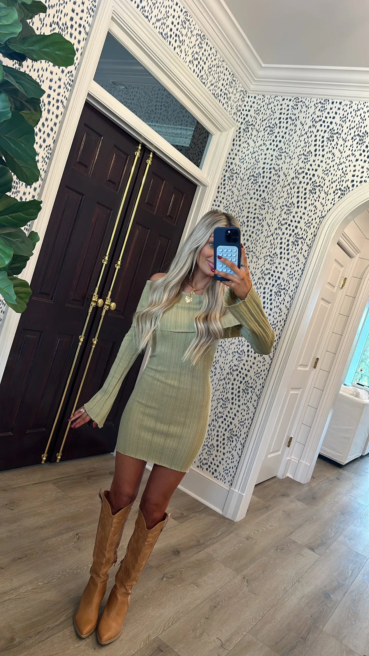 Matcha Mini Dress