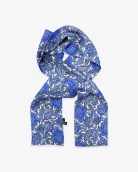 Men's Silk Paisley Scarf - The Piccadilly