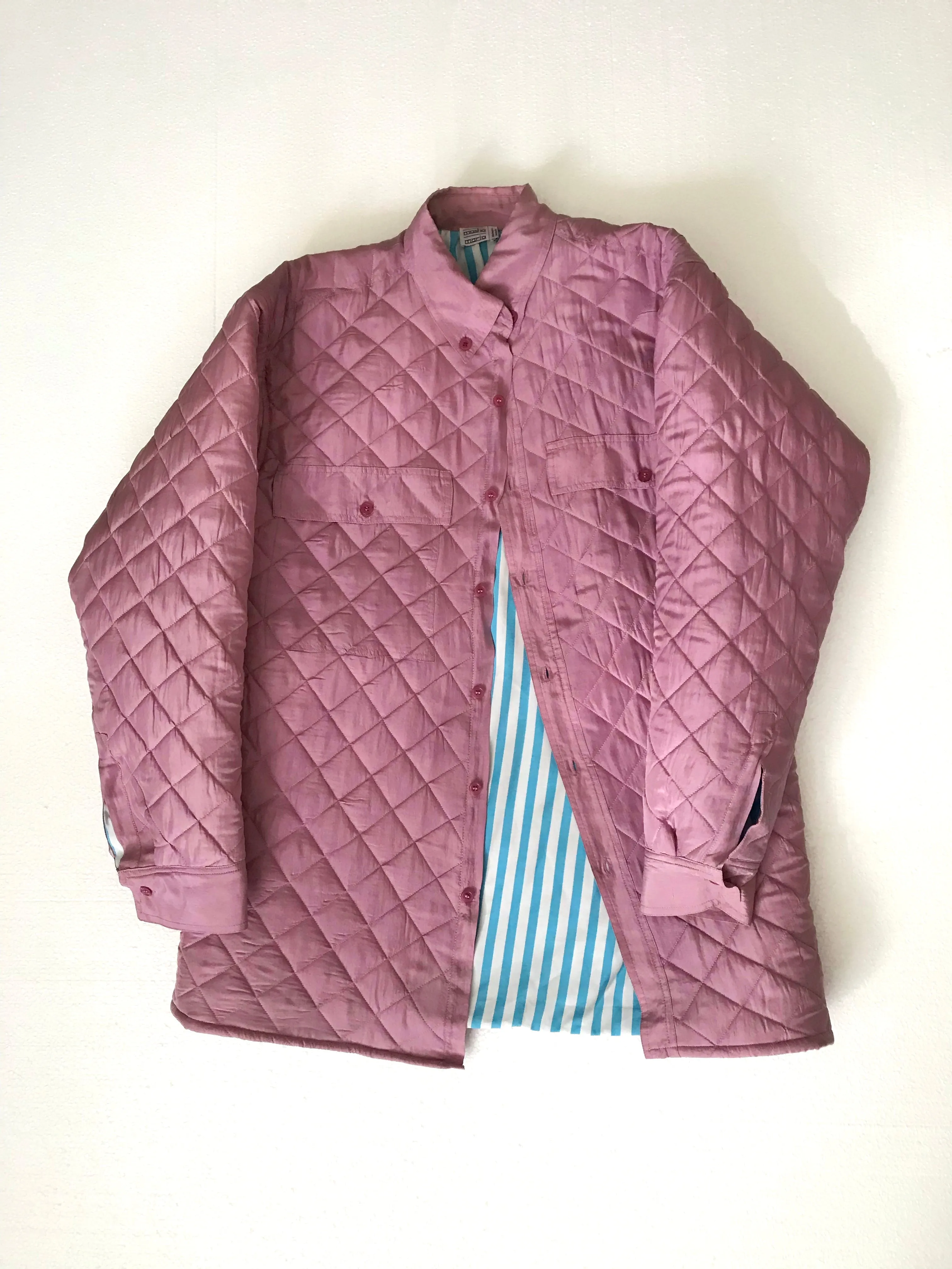 Michelle Quilted Upcycled Bomber