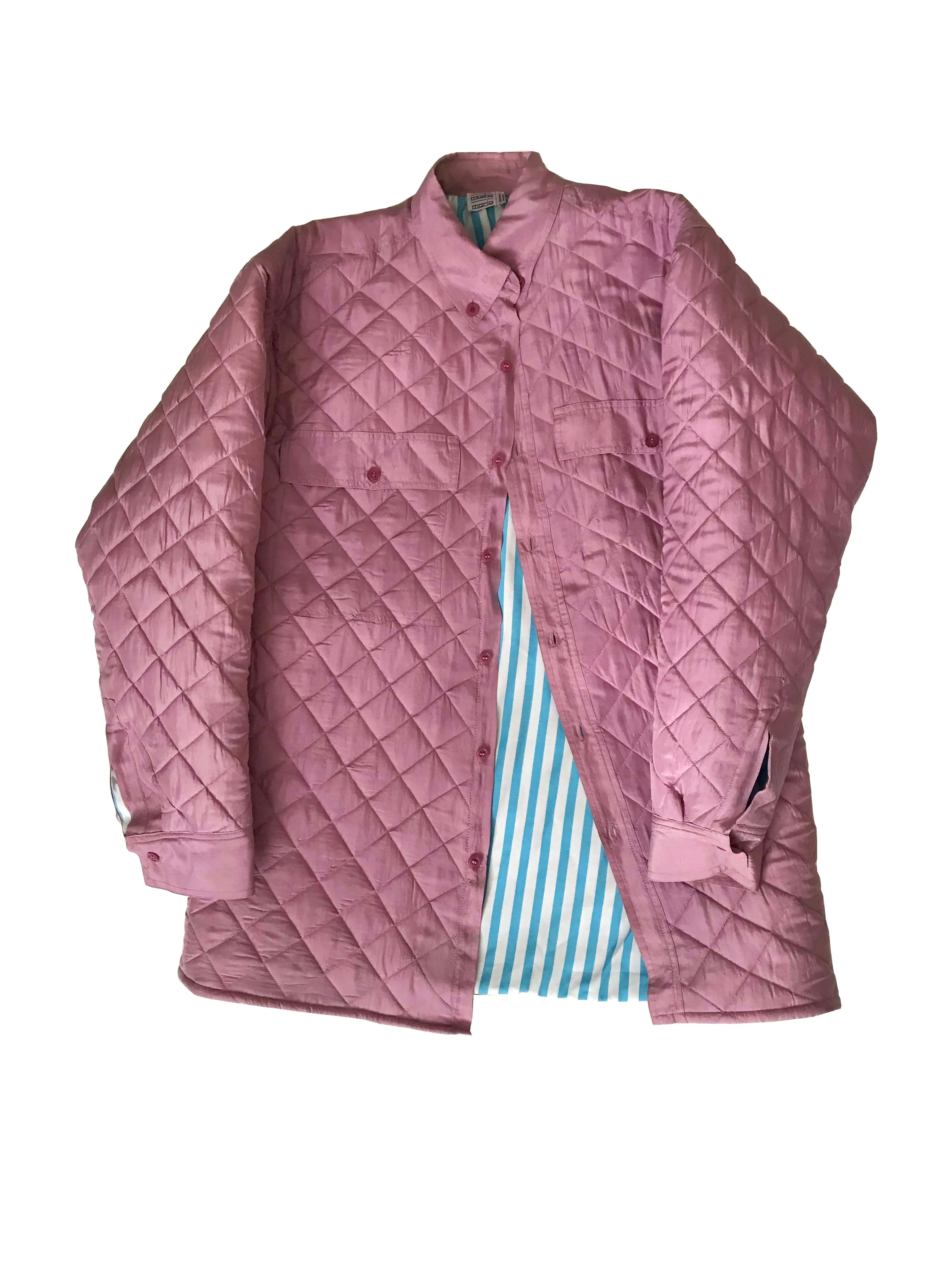 Michelle Quilted Upcycled Bomber