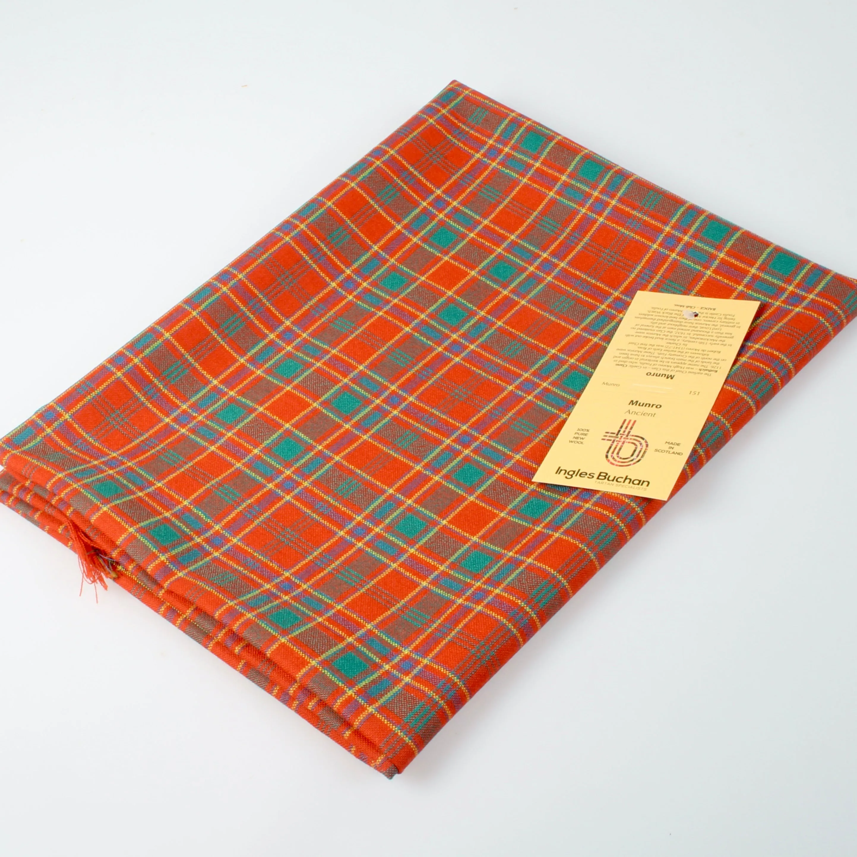 Munro Ancient Tartan Shawl