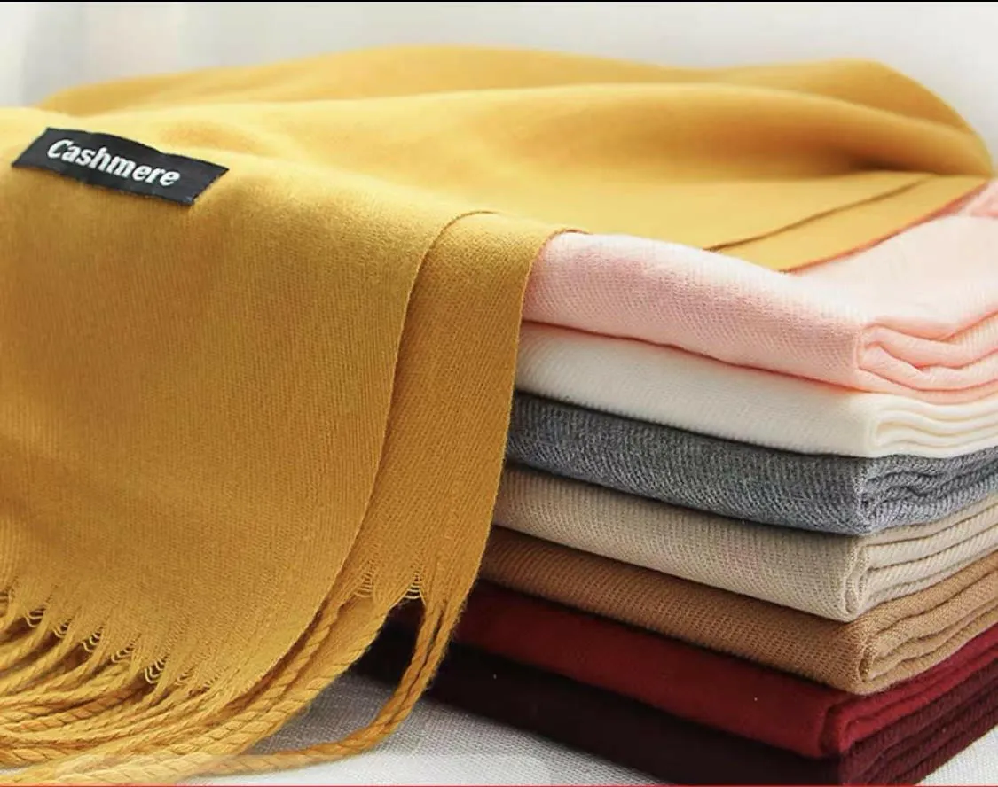 New Women Cashmere Shawl Scarf Winter Stole Blanket Wrap scarves Soft Large Luxury Ladies UK Seller