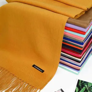 New Women Cashmere Shawl Scarf Winter Stole Blanket Wrap scarves Soft Large Luxury Ladies UK Seller