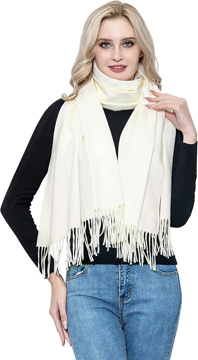 New Women Cashmere Shawl Scarf Winter Stole Blanket Wrap scarves Soft Large Luxury Ladies UK Seller