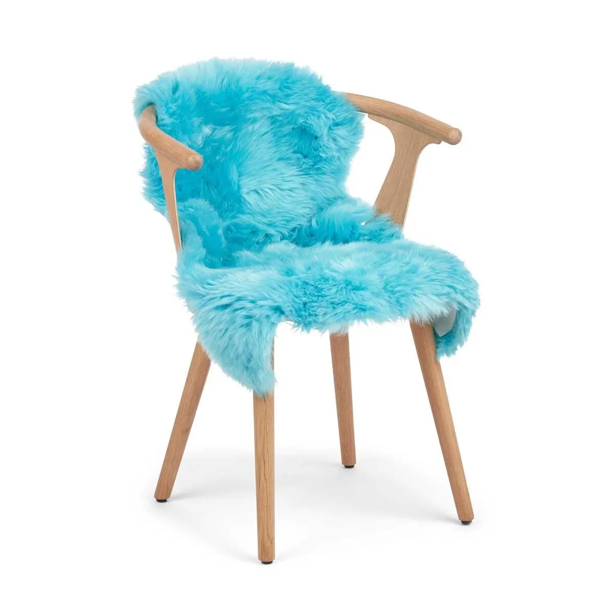 New Zealand Sheepskin | Long Wool | Dyed | 90 cm