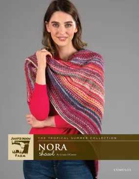 Nora Shawl Knitting Pattern from Juniper Moon Farm