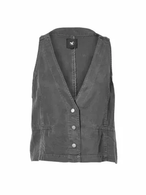 Nu Denmark Rasmine Vest - Grey Wash