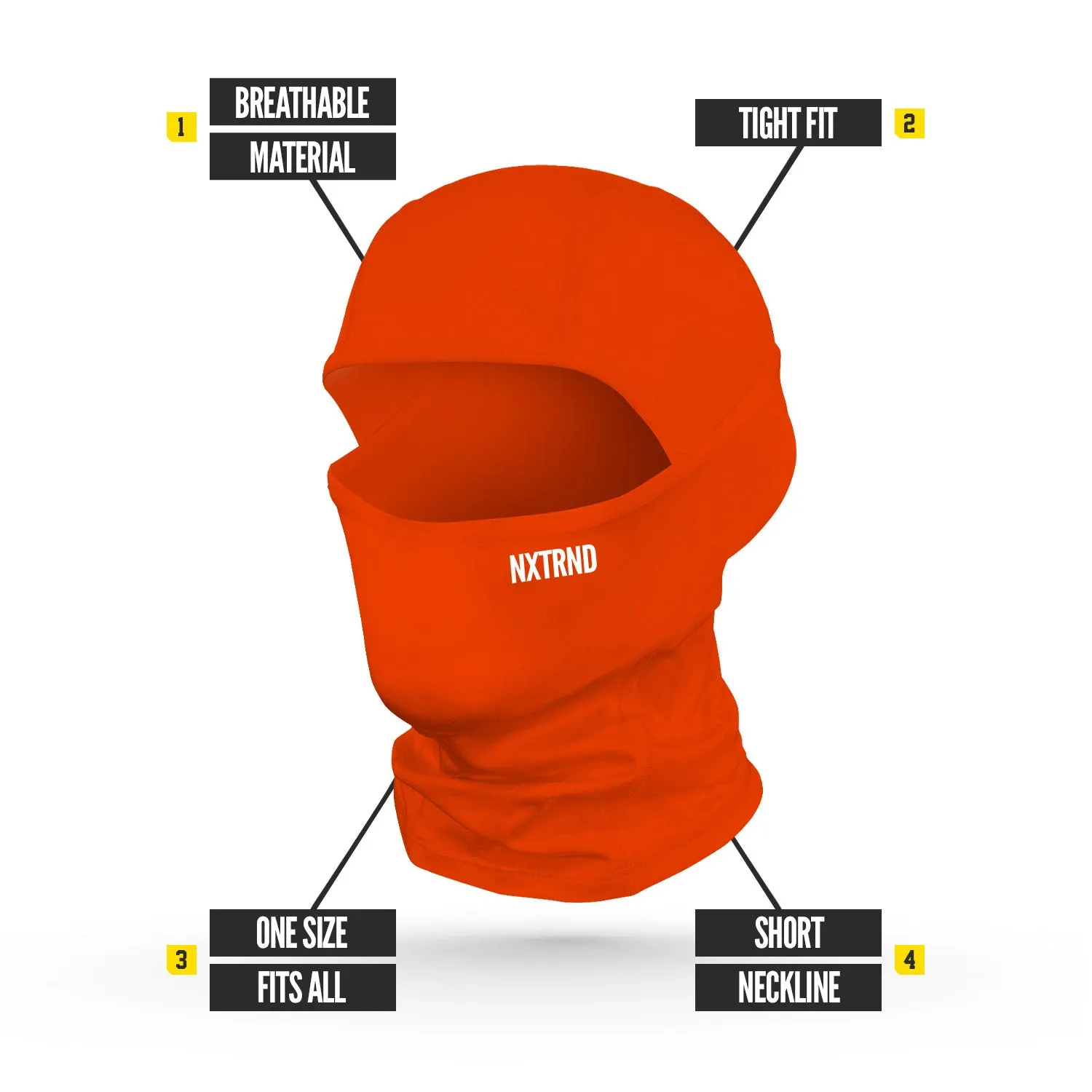 NXTRND Ski Mask Orange