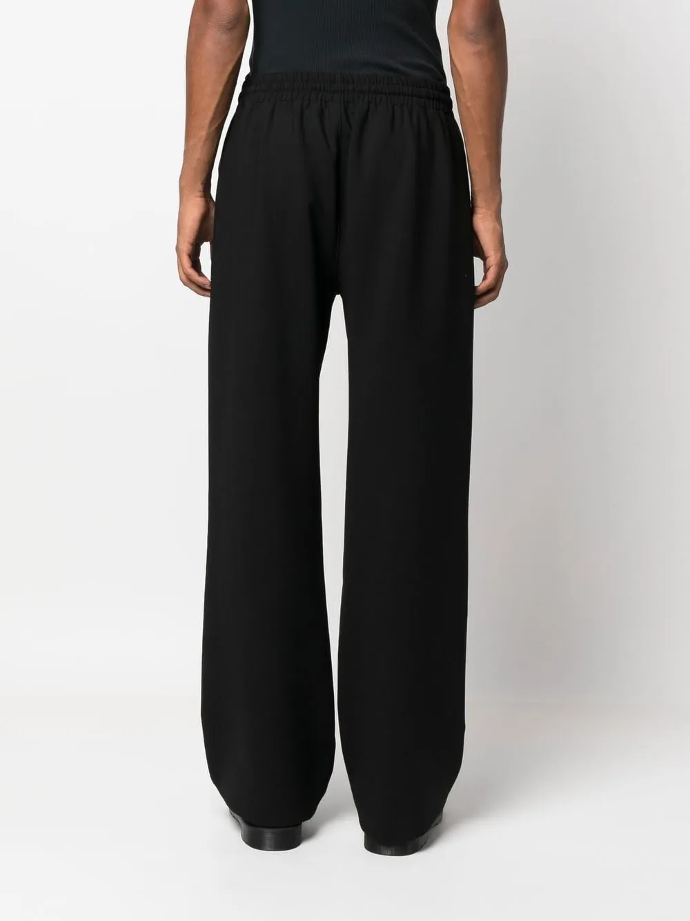 Off White Trousers Black