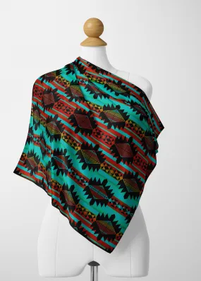 Okotoks Arrow Satin Shawl