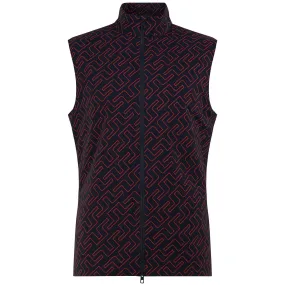 Packlight Print Ripstop Light Vest Ketchup Bridge Monogram - SS22