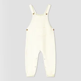 Perran overall in ivory knit