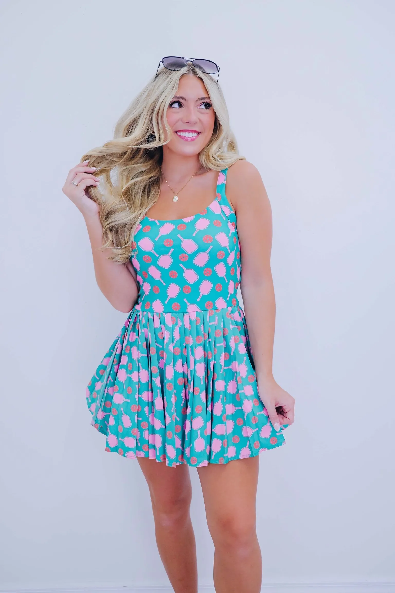 Pickleball Romper Dress - 2 Colors