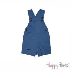 Plain Blue Short Overall for Boys