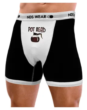 Pot Head - Coffee Mens Boxer Brief Underwear