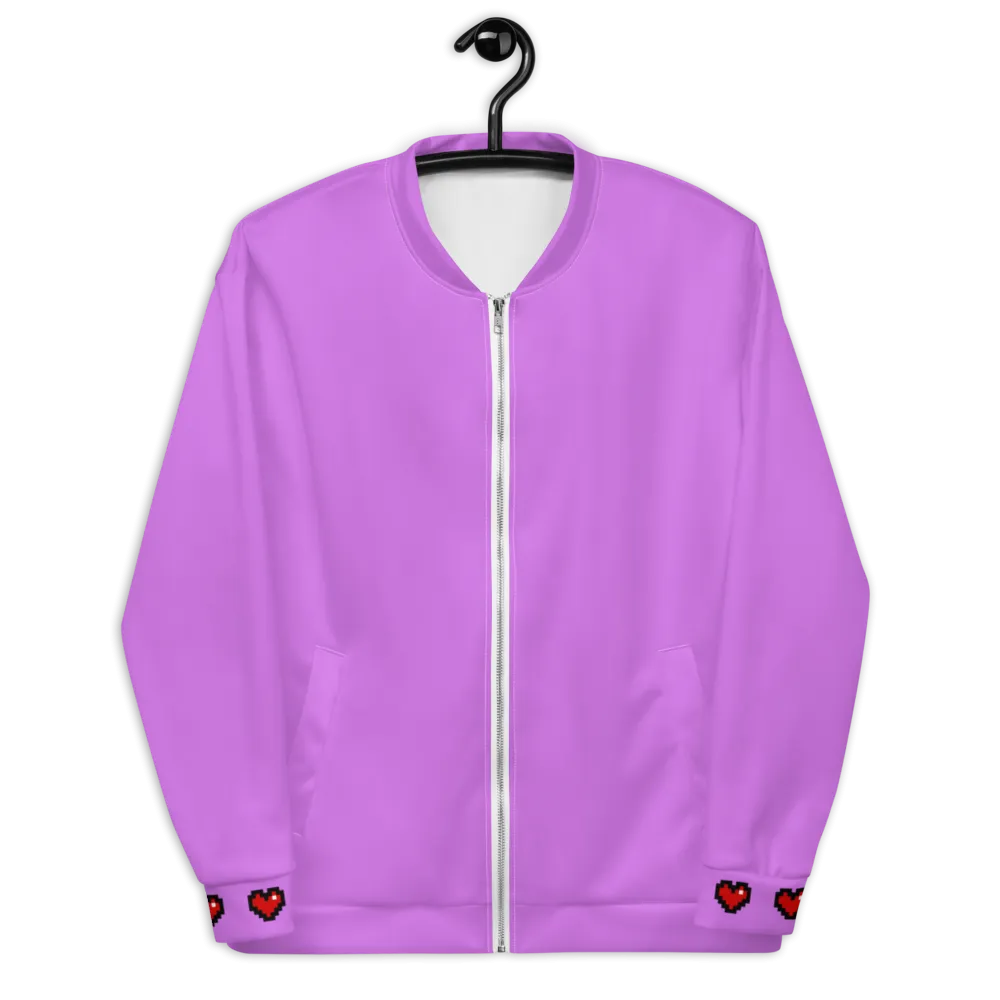 Purple Squad Unisex Bomber Jacket