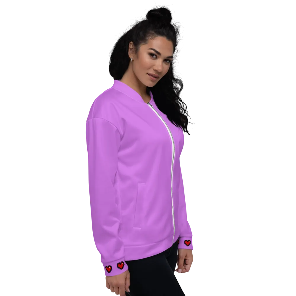 Purple Squad Unisex Bomber Jacket