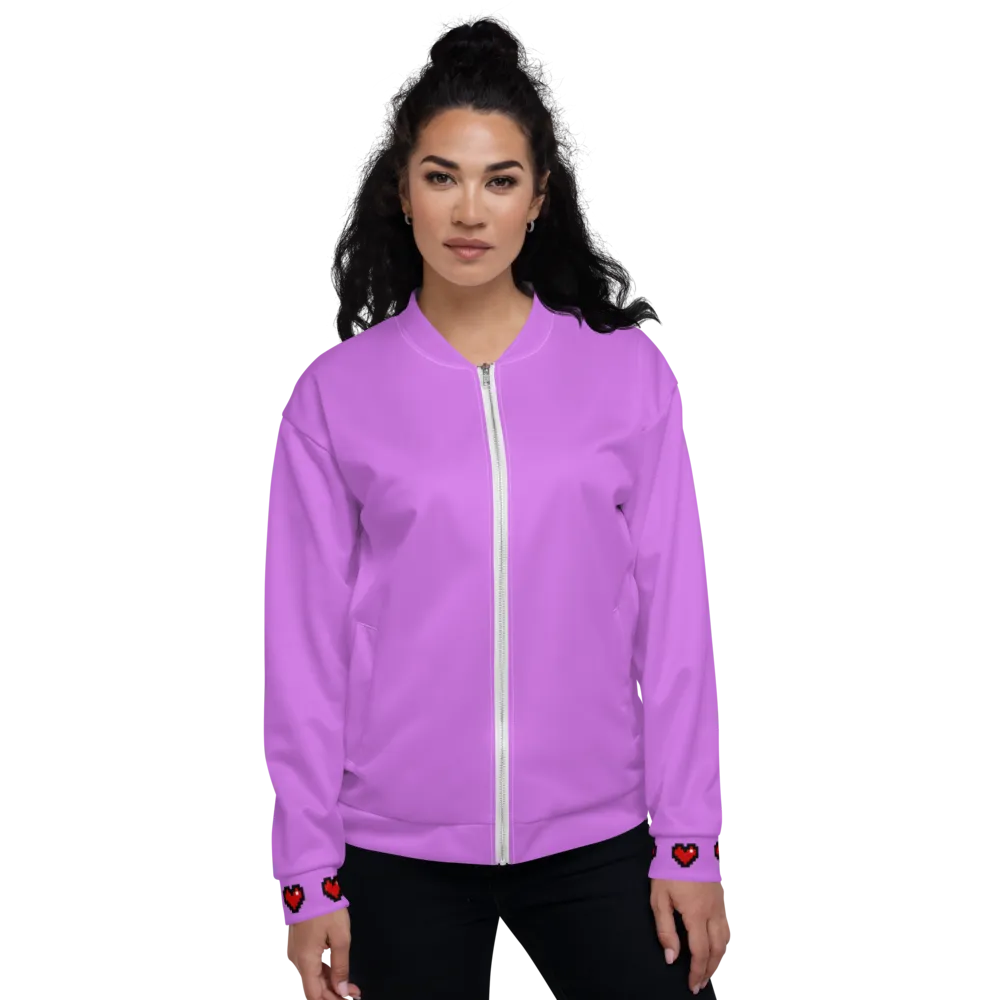 Purple Squad Unisex Bomber Jacket