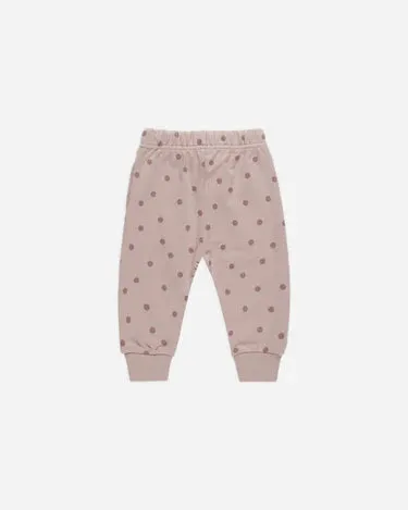 Quincy Mae Relaxed Sweatpants Polka Dots