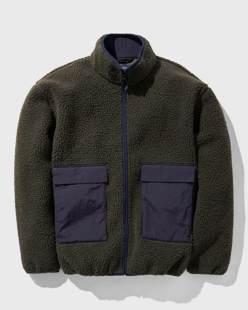 Recycled Sherpa Full Zip