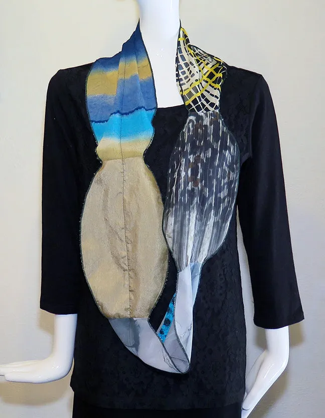 Renata Z - Silk Twister Scarf