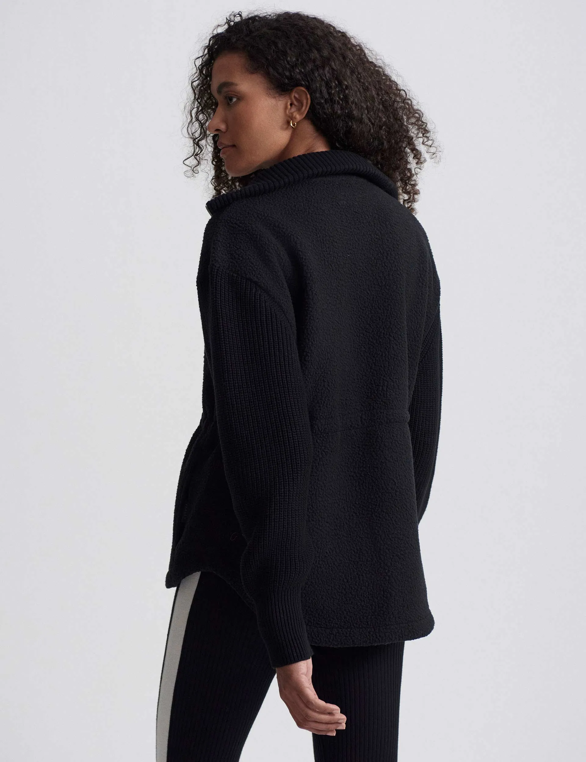 Renea Fleece Jacket - Black