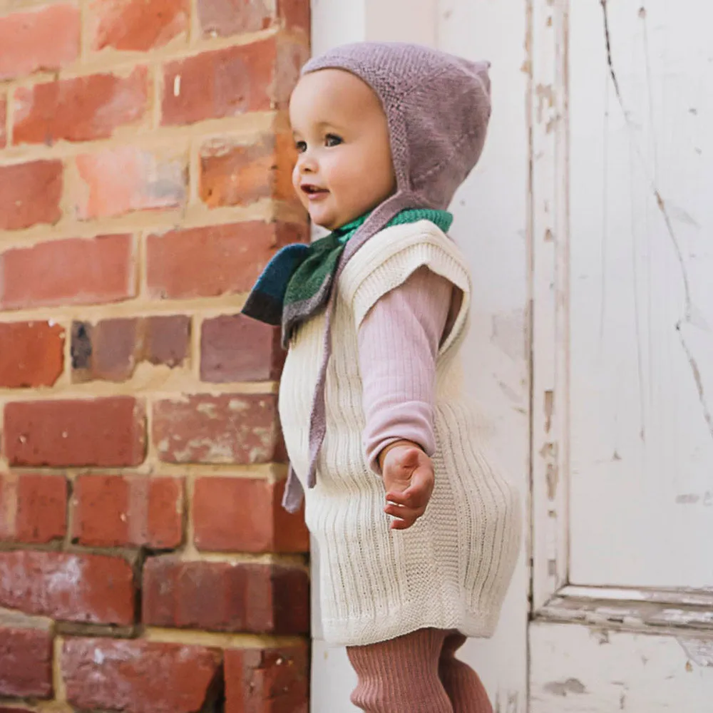 Rico Vest in Baby Alpaca (0-6y)