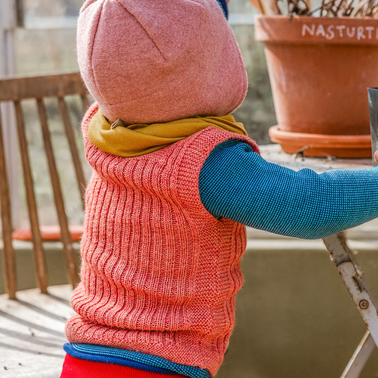 Rico Vest in Baby Alpaca (0-6y)