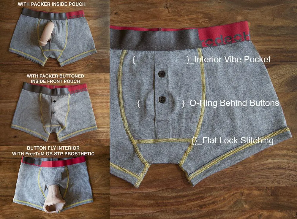 Rodeoh Button Fly Boxer