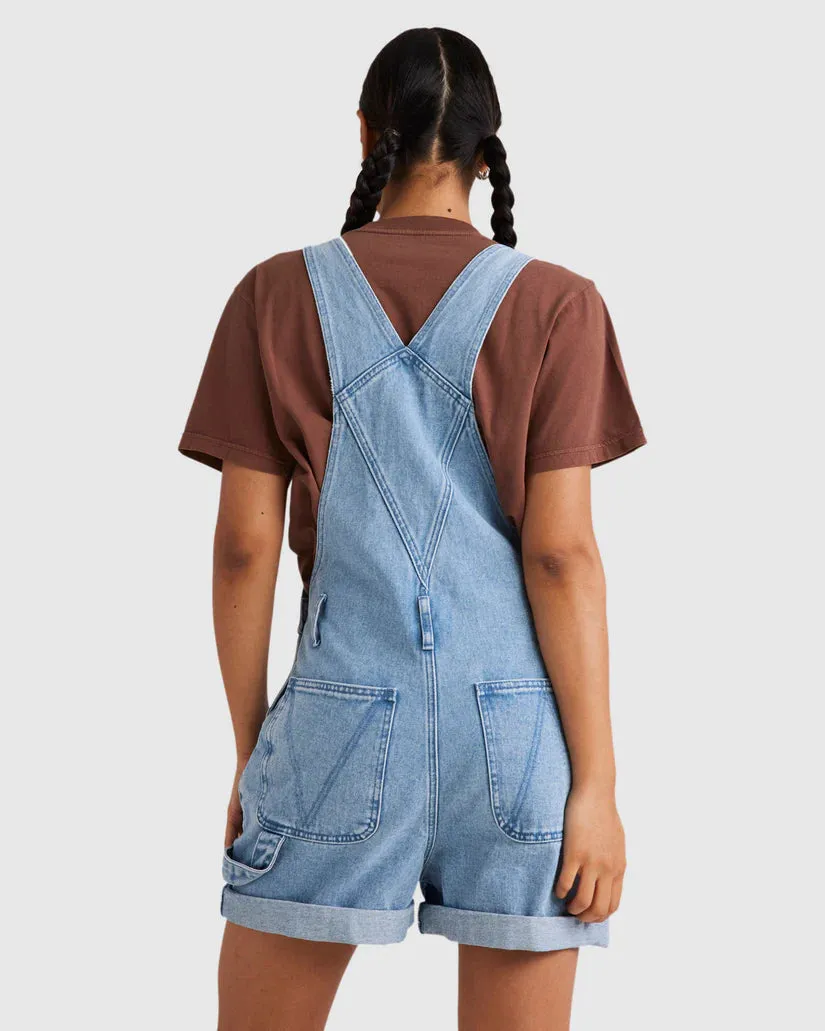 RVCA Denim Sloucher Overall