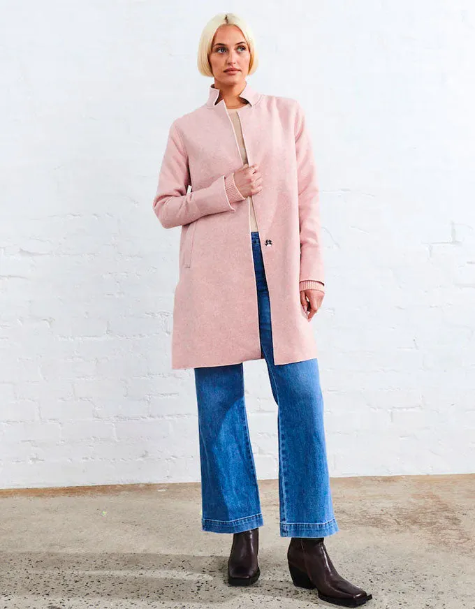 Rye Coat - Pink