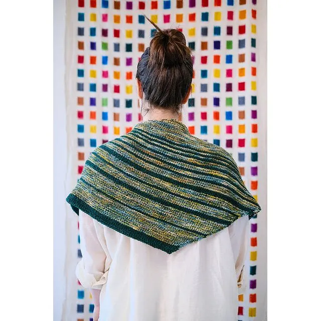 Saturn Shawl Bundle - Yarn and digital pattern