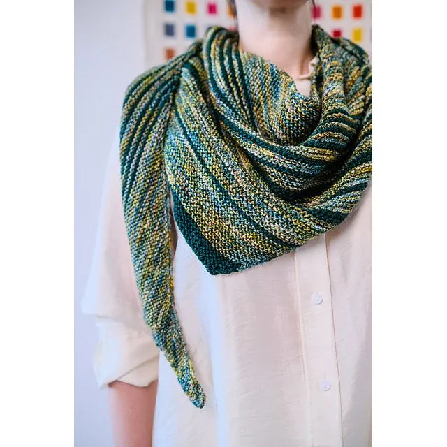 Saturn Shawl Bundle - Yarn and digital pattern