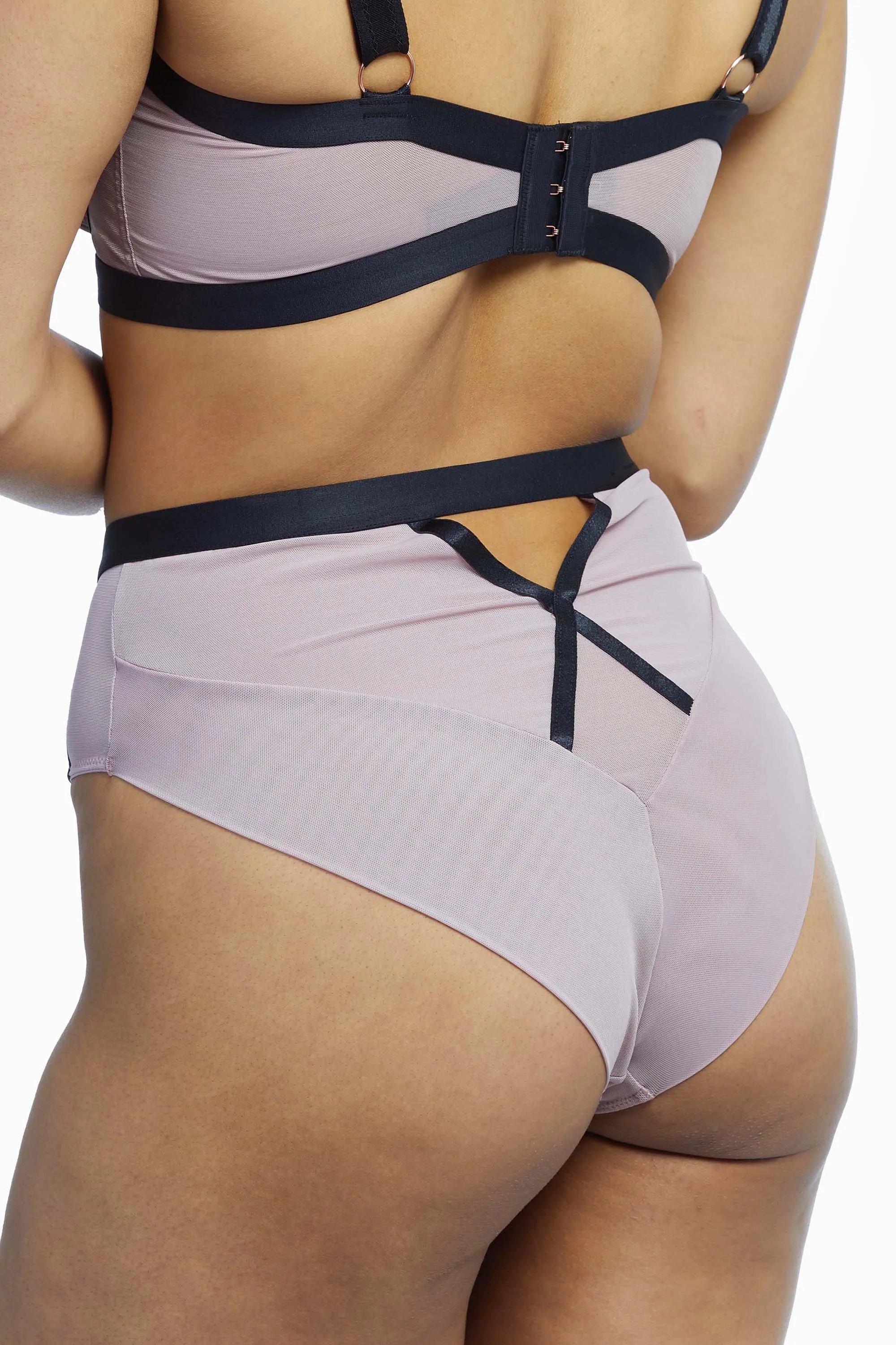 Scantilly Sheer Chic High Waist Brief