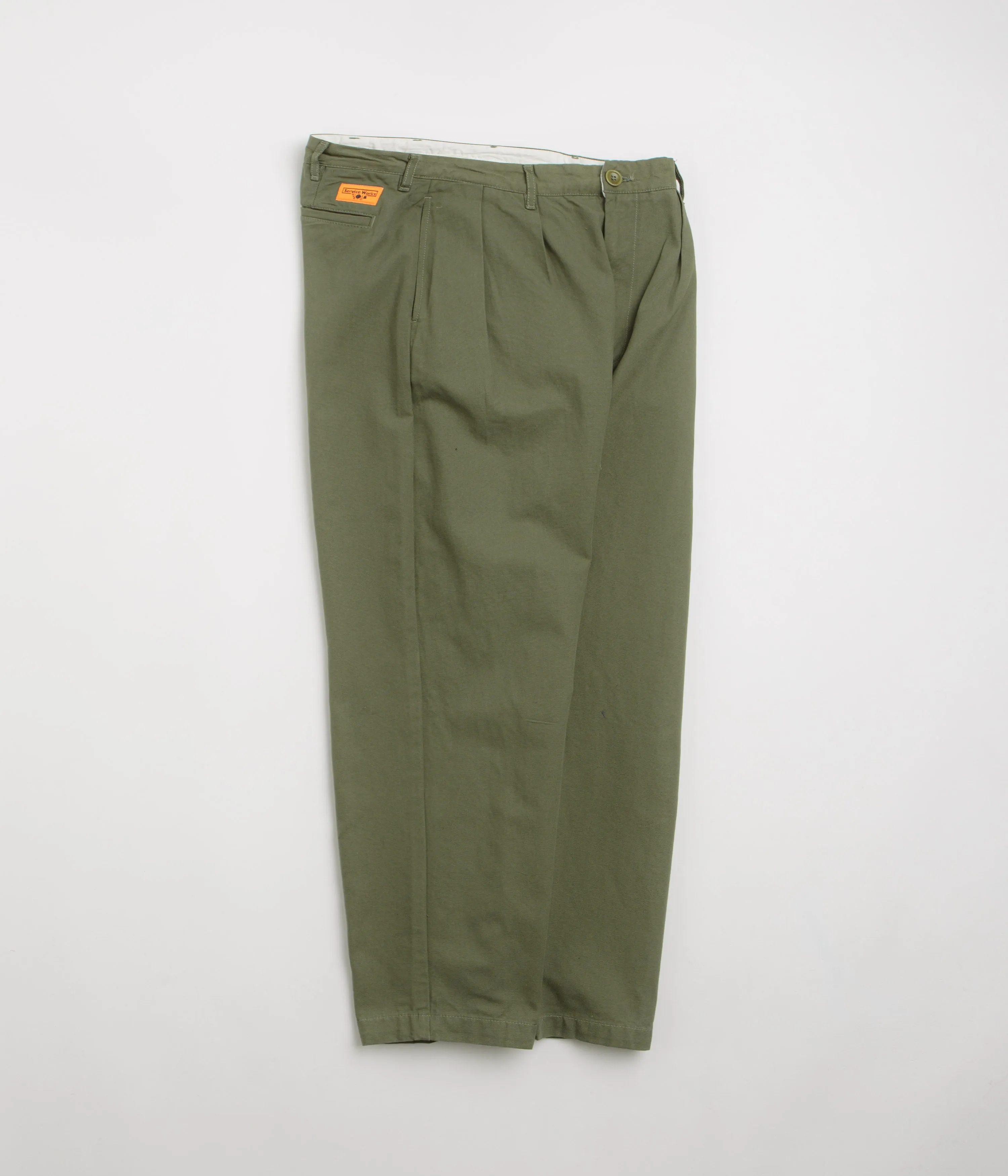 Service Works Canvas Part Timer Pants - Olive