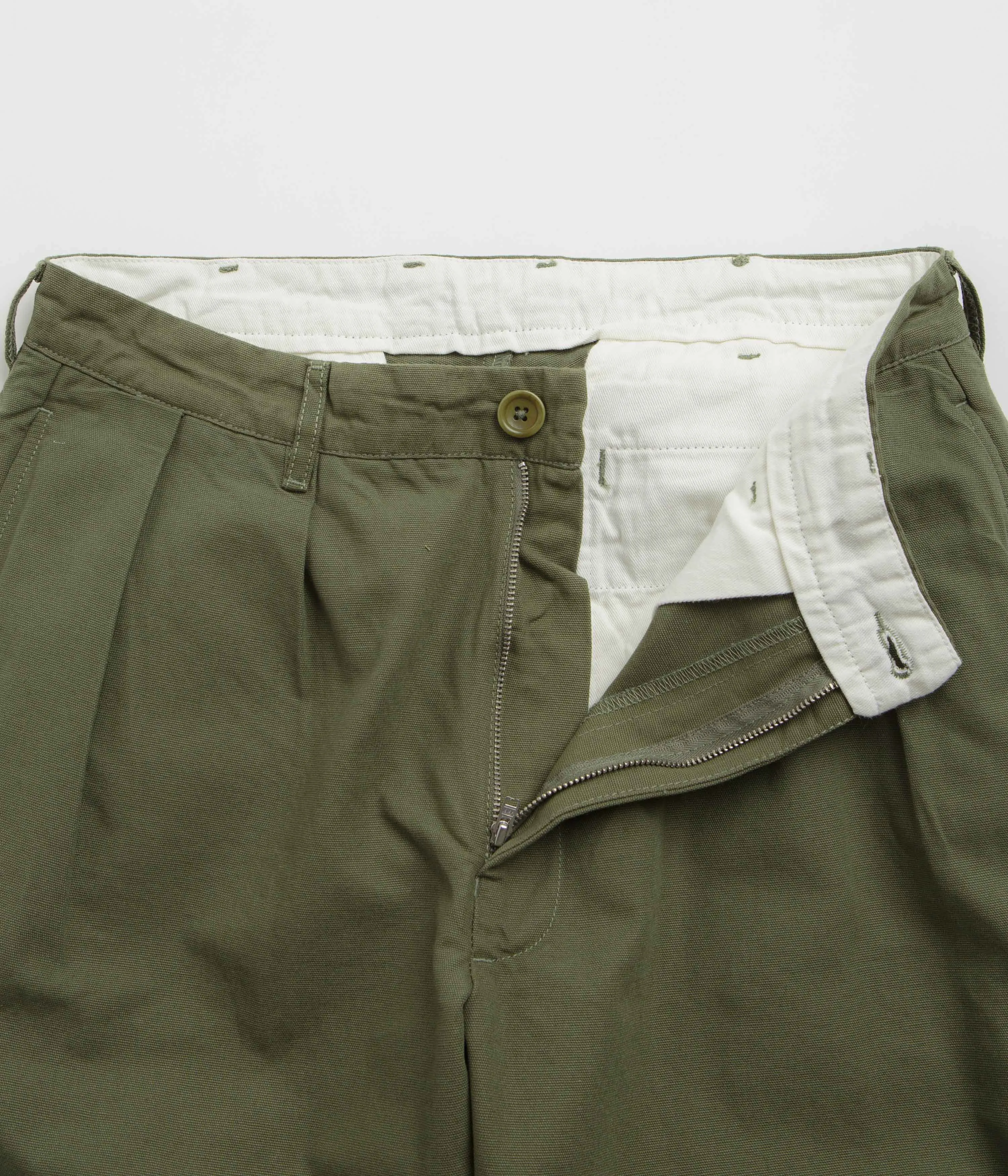 Service Works Canvas Part Timer Pants - Olive