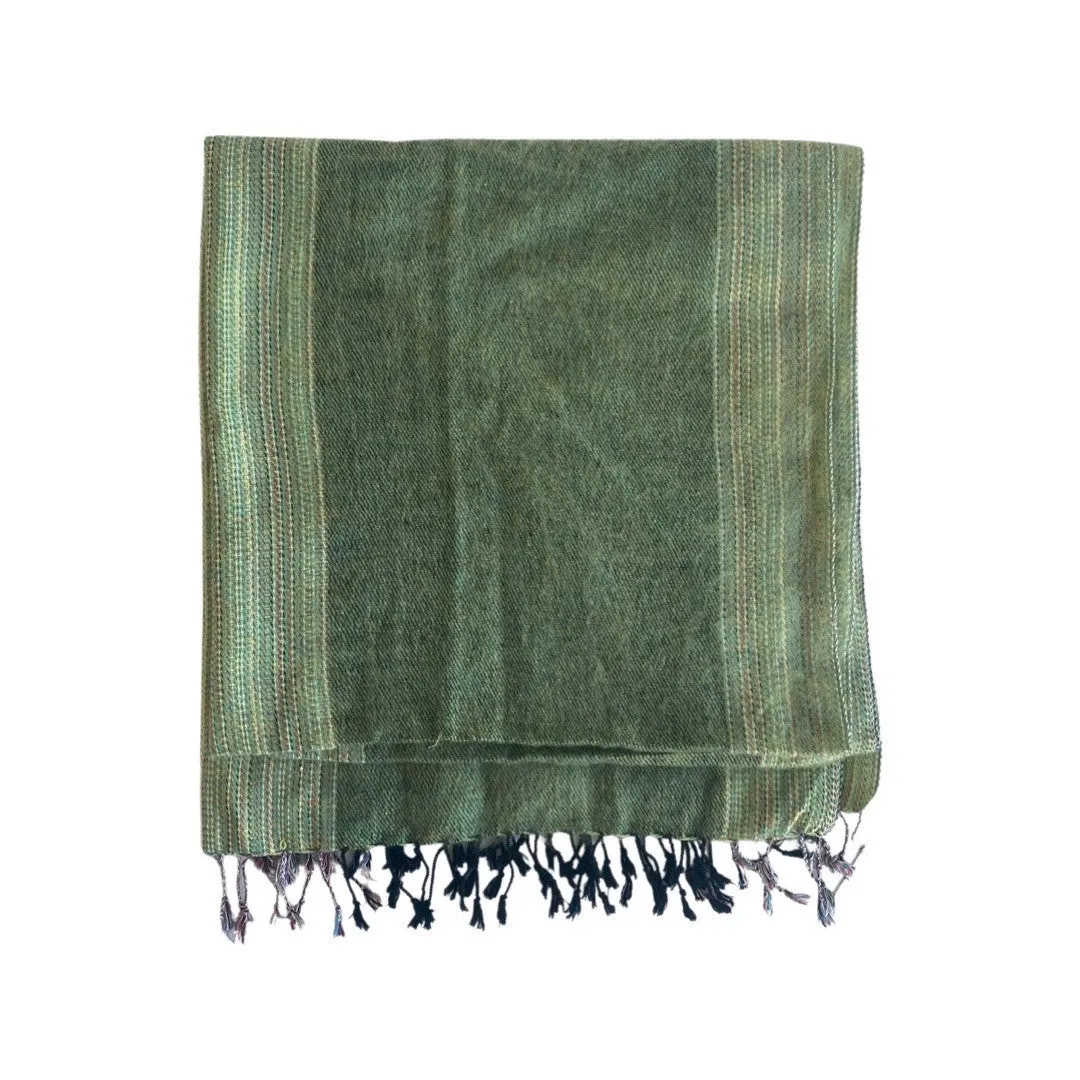 Sherpa Scarf/Shawl - Olive