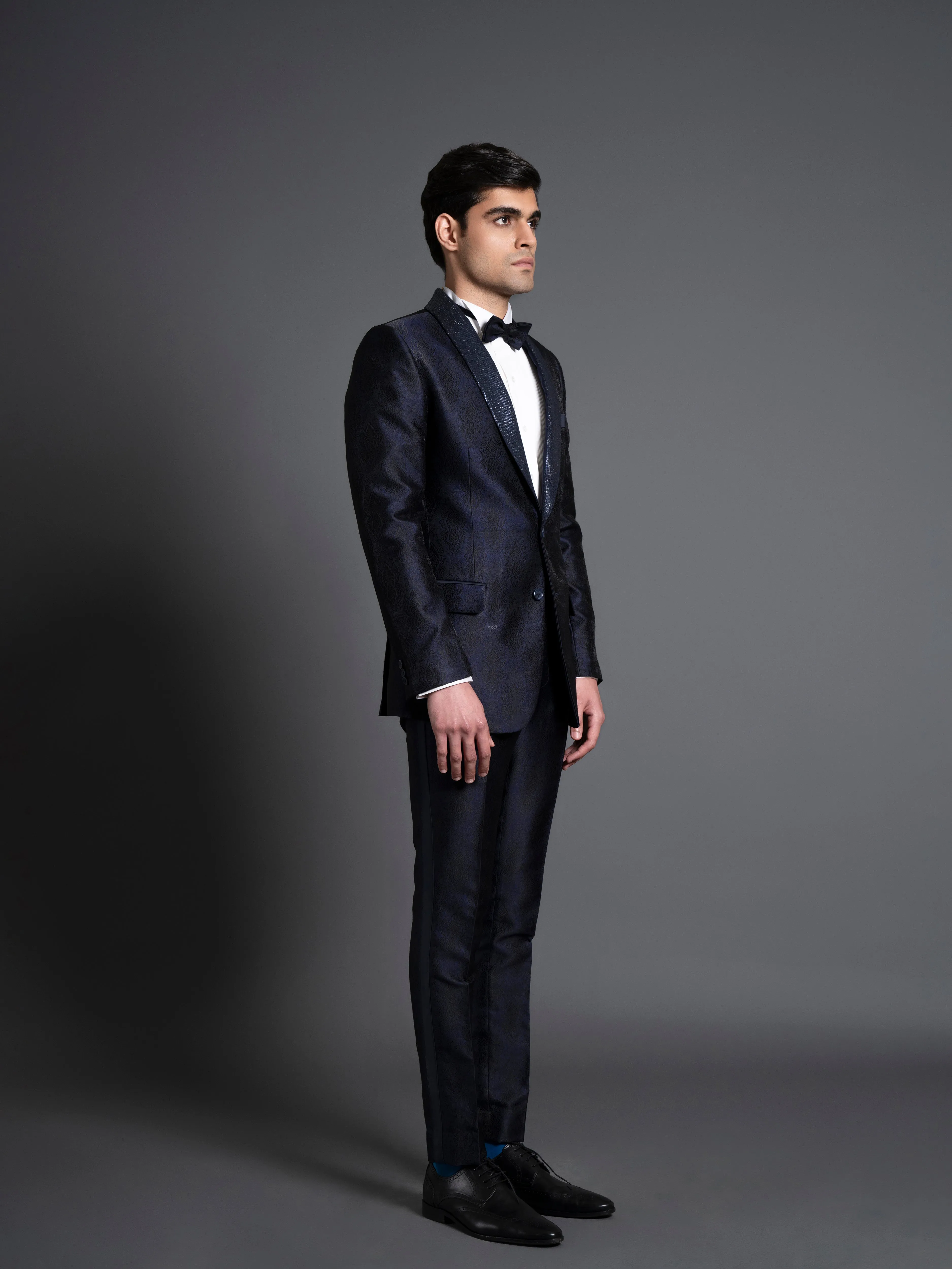 SHIMMER SHAWL COLLAR TUXEDO