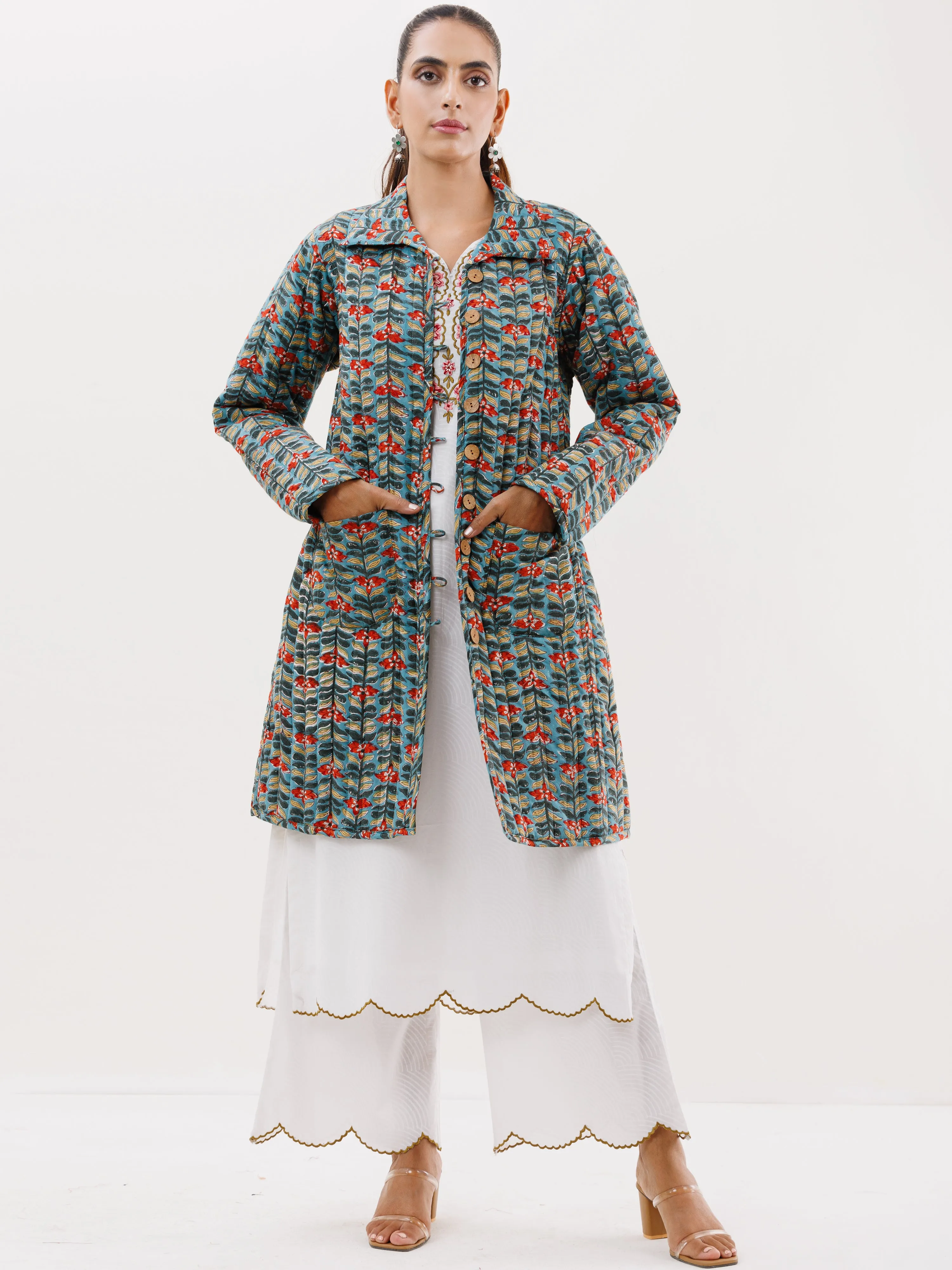 Shishir Deepa Quilted Reversible Jacket